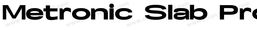 Metronic Slab Pro Bl字体转换